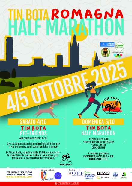 TIN BOTA ROMAGNA HALF MARATHON - FORLI' TRAIL a.s.d.