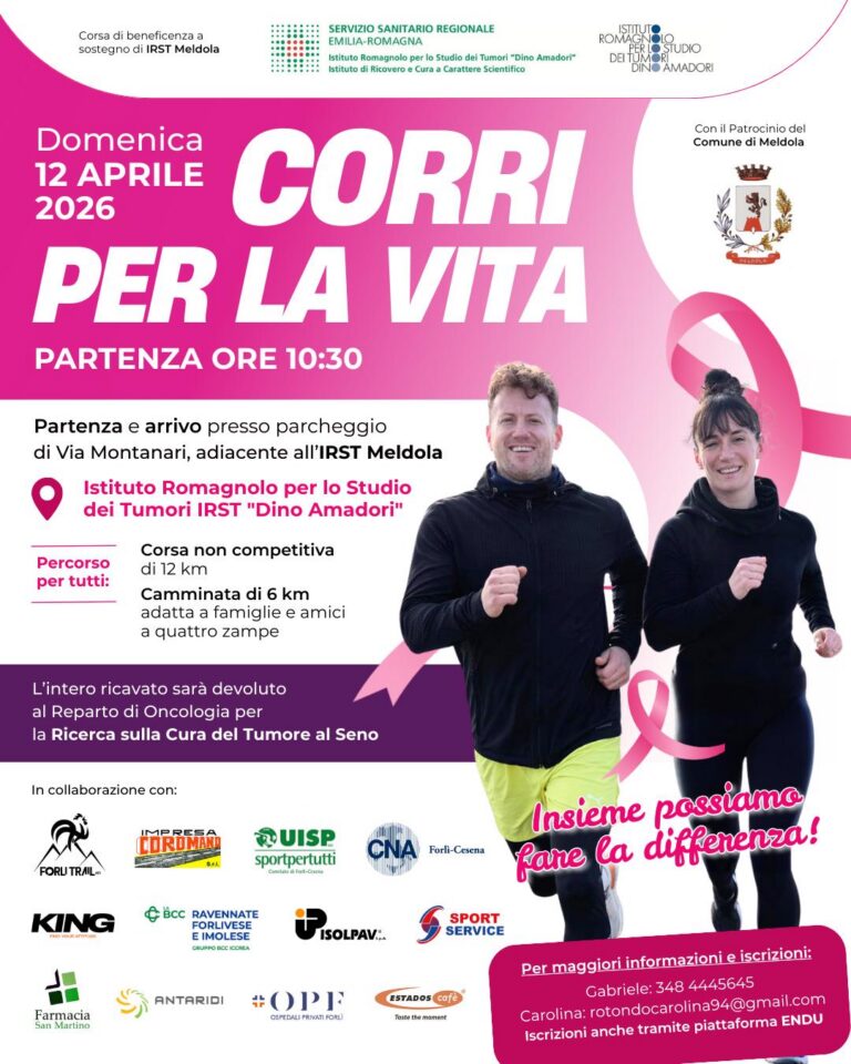 Corri per la vita 2026
